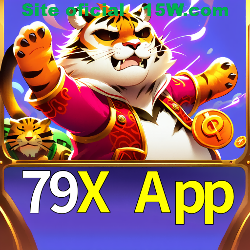 Imagem promocional da 79X App mostrando a plataforma e suas vantagens